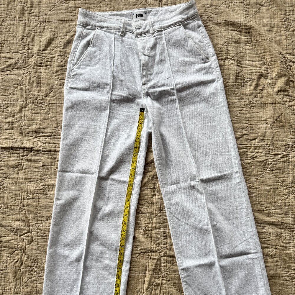 Sasha Wide Leg Jean - White